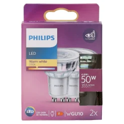 Philips Bouwlampen<Lamp LED 50W GU10 duo