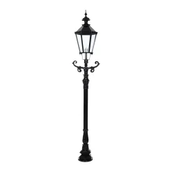 Diamant Buitenverlichting|Buitenverlichting<Lamp staand Volendam 74 cm Zwart
