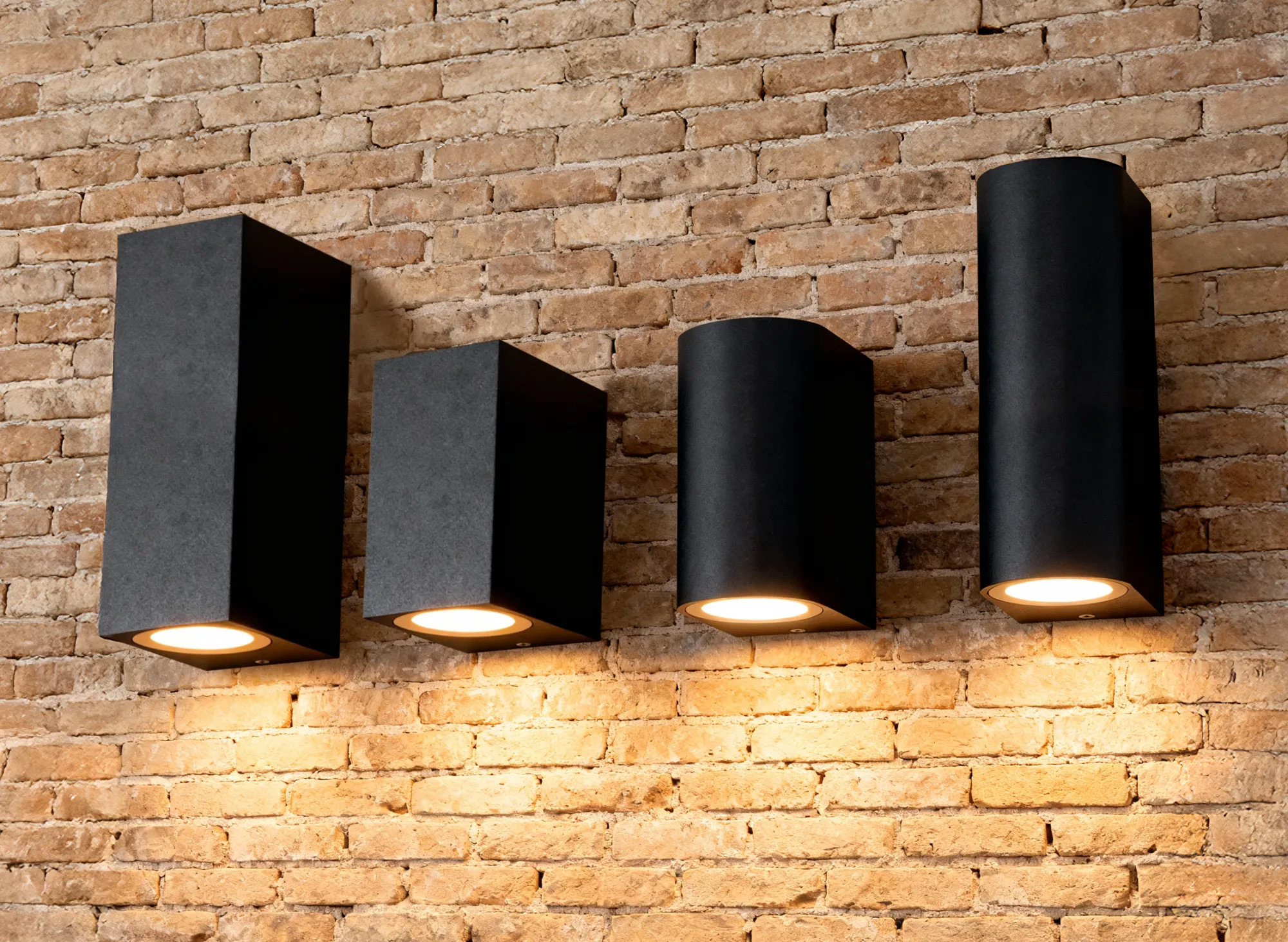 Diamant Buitenverlichting|Buitenverlichting<Lamp wand enkel Carbay