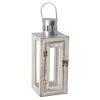 Mega Collections Woondecoratie<Lantaarn Lorenzo grey 34 cm