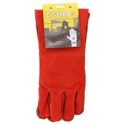 Cratex Werkhandschoenen|Werkhandschoenen<Lashandschoen leder 14