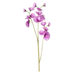 Decoris Kunstplanten En Kunstbloemen<Lathyrus op steel paars 60 cm