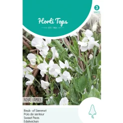 Horti Tops Moestuin<Lathyrus Royal White