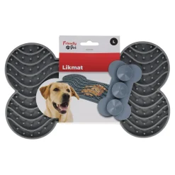 Friendly Pet Drink- En Voerbak Hond<Likmat Yummee bot L grijs 29,8cm FP