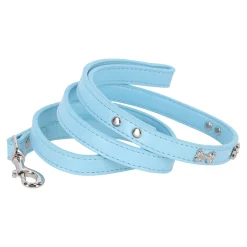 Friendly Pet Hondenriem<Looplijn bot blauw 16mmx120cm
