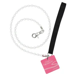 Karlie Flamingo Hondenriem<Looplijn lumibeads wit