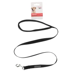 Friendly Pet Hondenriem<Looplijn soft zwart 15mmx100cm FP