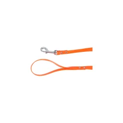 Karlie Flamingo Hondenriem<Looplijn TPU oranje 100cm 15mm