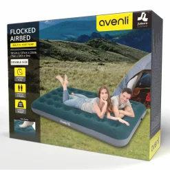 Avenli Slaapzakken En Luchtbedden<Luchtbed 2-persoons met pomp 191x137x22cm