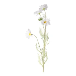 Decoris Kunstplanten En Kunstbloemen<Madeliefje wit 78 cm