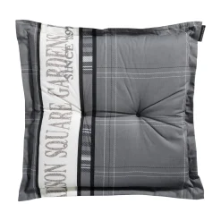 Madison Tuinkussens<garden grey A056 hocker 50x50