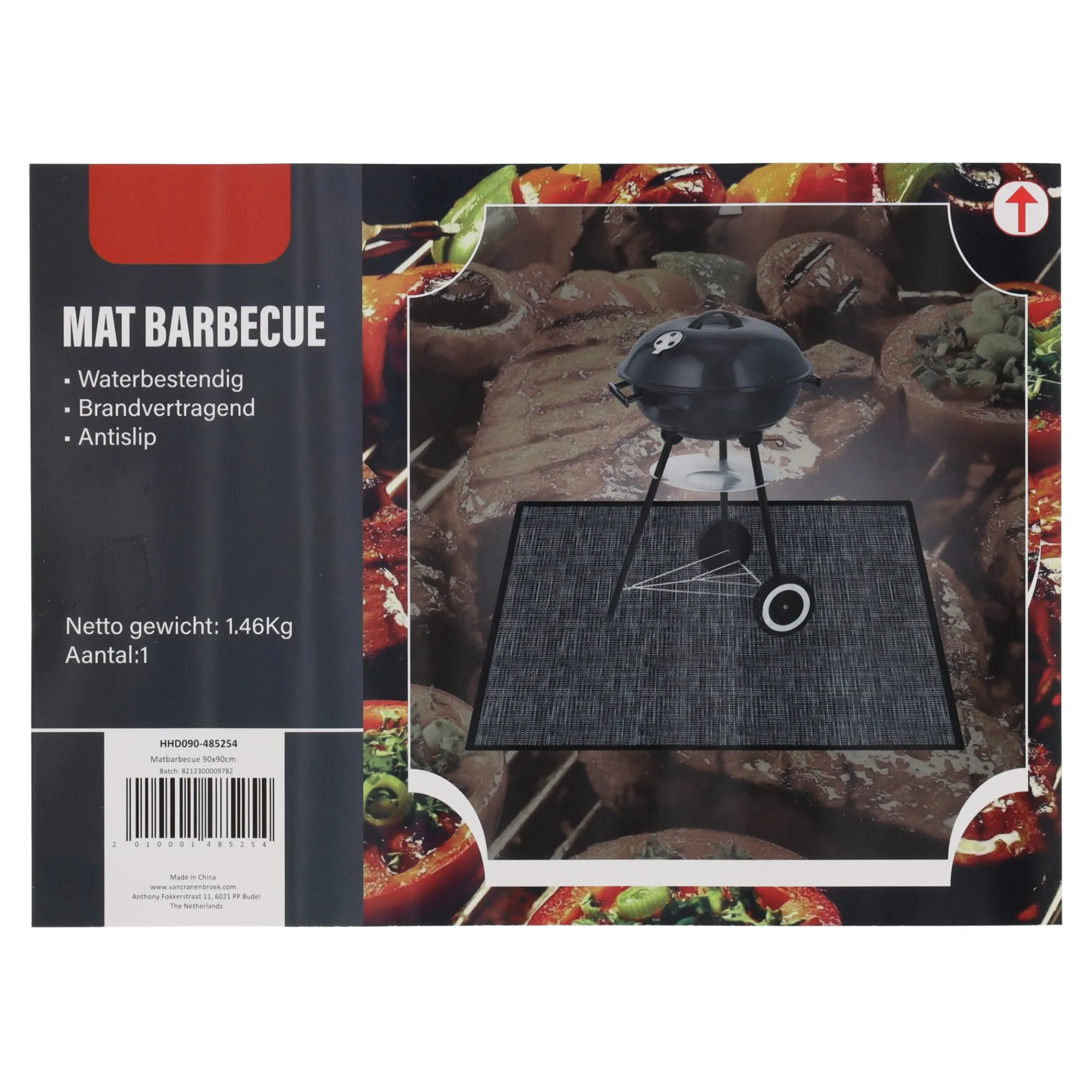 Barbecueaccessoires<Matbarbecue 90x90cm