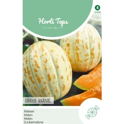 Horti Tops Moestuin<Meloen oranje ananas zaad