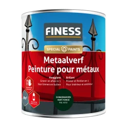 Finess Lakken<Metaalverf hoogglans donkergroen 6012 750