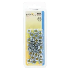 Lotus Bouw<Moer M6 verzinkt 30st