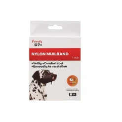 Friendly Pet Hondenverzorging<Muilband nylon XS 15cm 39-51cm FP