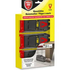 Protect Home Schoonmaken<Muizenval kunststof 3st Protect