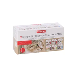 Beaphar Kattenvoer<Nierdieet kat multi 6x100gr