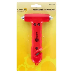 Lotus Autogereedschap|Autoaccessoires<Noodhamer met gordelmes