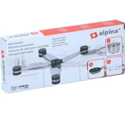 Alpina Koken & Tafelen<Onderzetter 27.5x20.5cm RVS