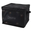 Decoris Kerstballen<Opbergdoos kerstbal polyester