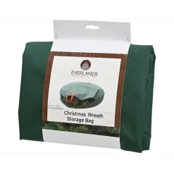 Everlands Kerstdecoratie<Opbergtas krans guirlande 70 cm