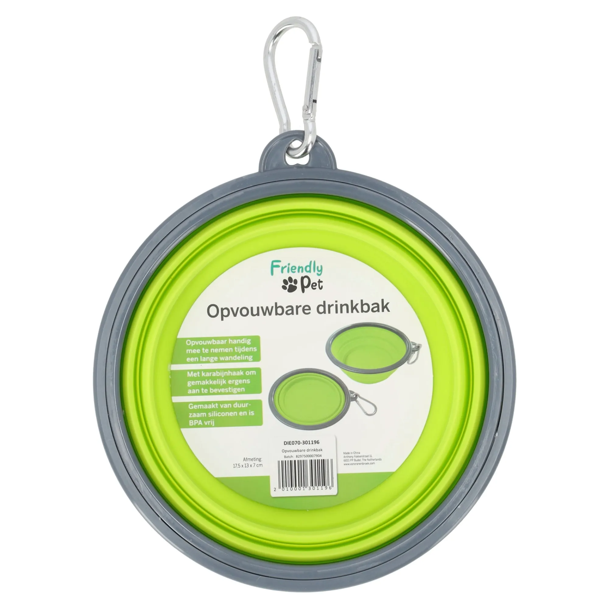 Friendly Pet Drink- En Voerbak Hond<Opvouwbare drinkbak