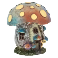 Van Cranenbroek Tuindecoratie|Woondecoratie<Paddenstoel huis LED 20cm