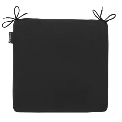 Madison Tuinkussens<Panama black zitkussen uni 40x40