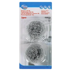 Lifetime Schoonmaken<Pannenspons RVS XL 2st
