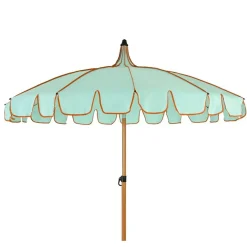 Decoris Parasol<Parasol Waialua 195cm aqua