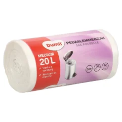 Dumil Schoonmaken<Pedaalemmerzak medium 20L 50st