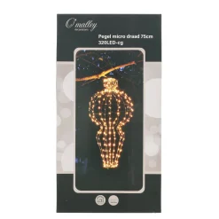 O'malley Kerstdecoratie|Kerstverlichting<Pegel micro draad 75 cm 320LED-cg
