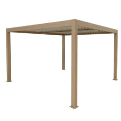 Bois le Duc Overkapping Tuin<Pergola Feriolo 3x4m Wood Look