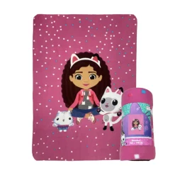 DreamWorks Plaids En Sierkussens<Plaid Gabby 100x140cm