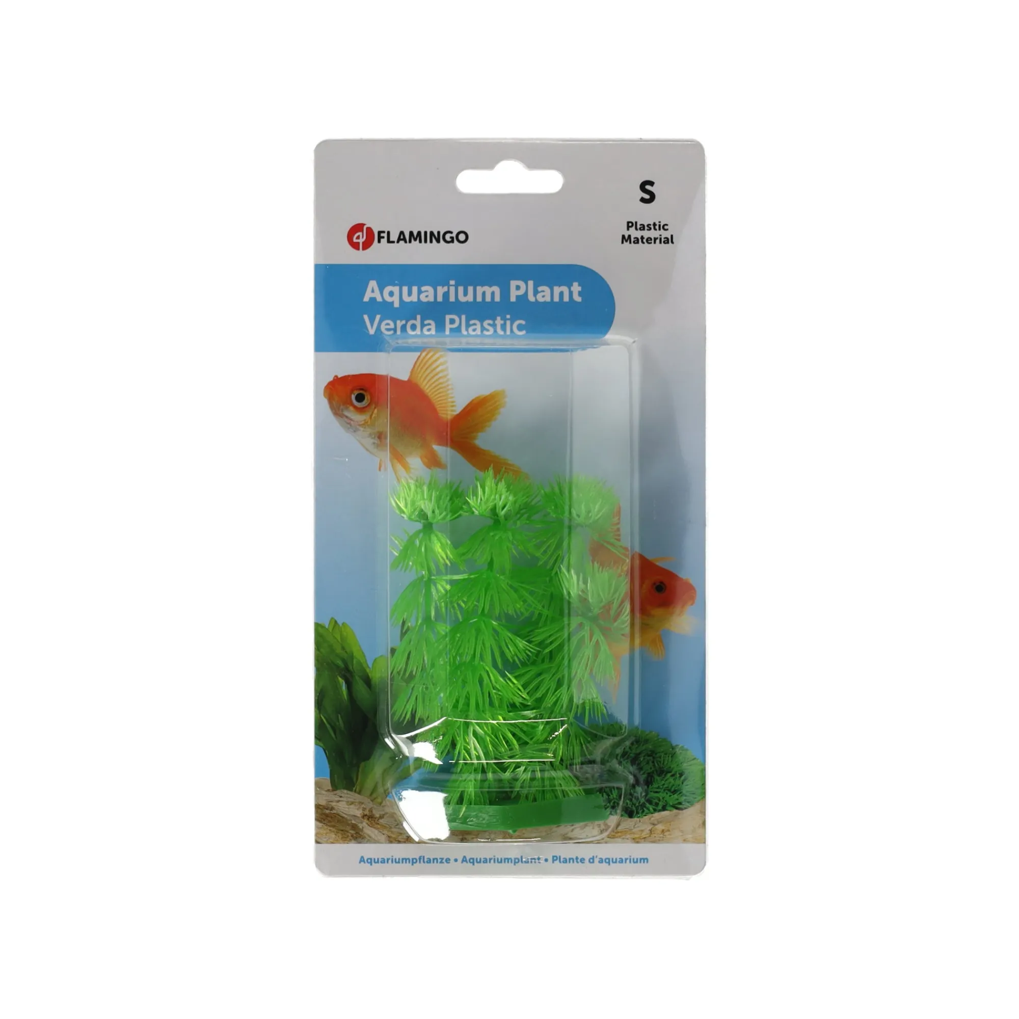 Flamingo Aquariumdecoratie En Accessoires<Plant aqua plastic S assorti