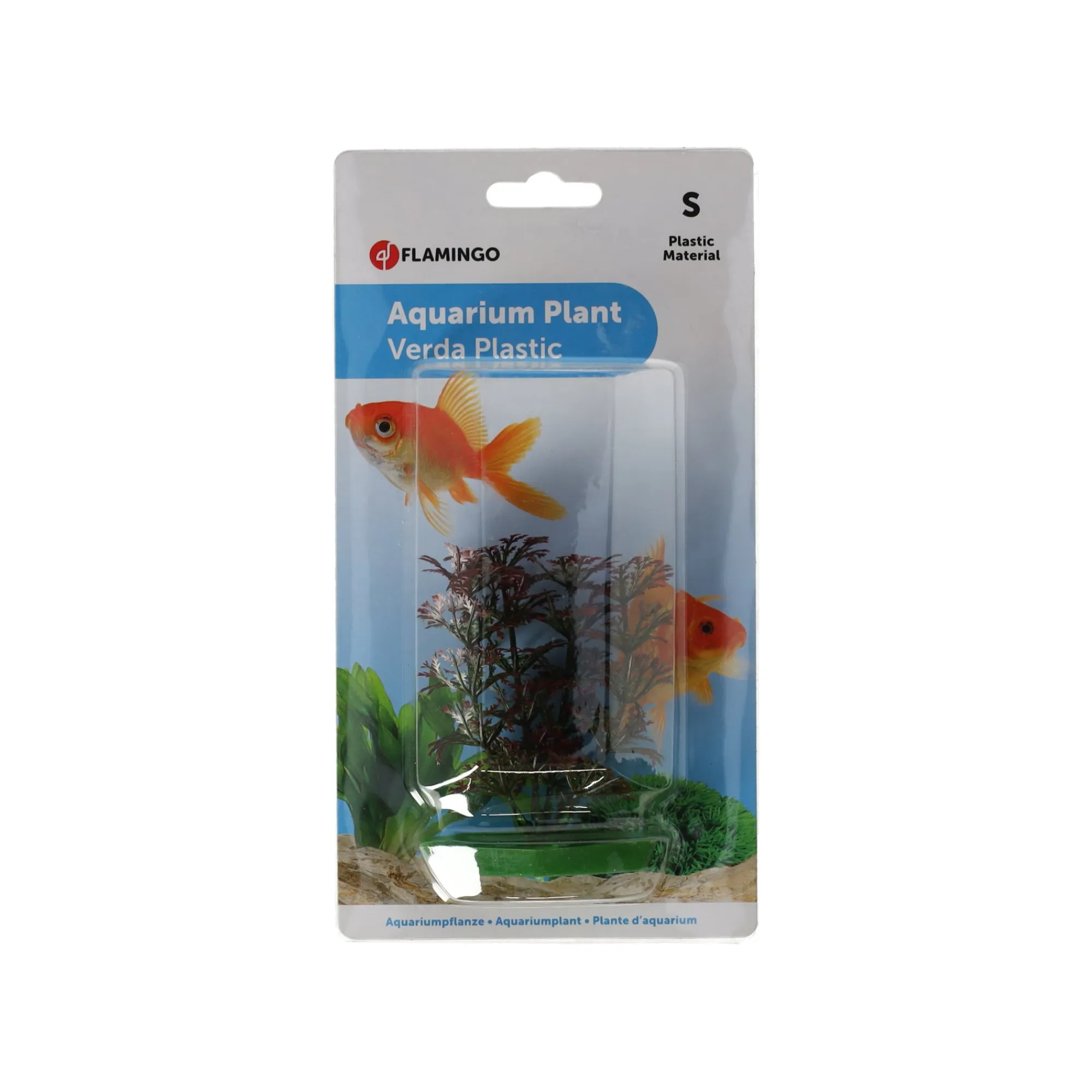 Flamingo Aquariumdecoratie En Accessoires<Plant aqua plastic S assorti