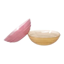 Decoris Woondecoratie|Koken & Tafelen<Plastic kom 25 x 7 cm