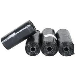 Friendly Pet Hondenverzorging<Poepzak + handvat zwart 4x15st