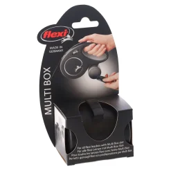 Flamingo Hondenverzorging<Poepzak-snackbox Vario zwart