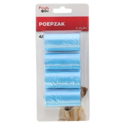 Friendly Pet Hondenverzorging<Poepzak 4st blauw