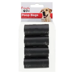 Friendly Pet Hondenverzorging<Poepzak 4x15st zwart