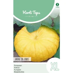 Horti Tops Moestuin<Pompoen Jaune de Paris zaad