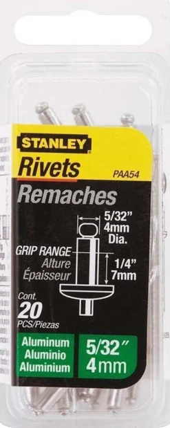 Stanley Bouw<Popnagels 3x3mm 1-PAA42T