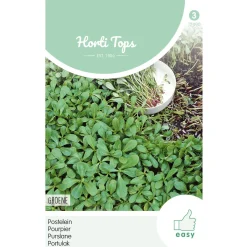 Horti Tops Moestuin<Postelein groene, zaad