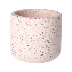 Natural Collections Vazen En Potten<Pot cement roze 10 x 9 cm