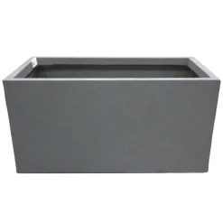 Mega Collections Tuindecoratie<Pot Clayfibre Bigular auth. grey 60 cm