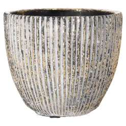 Mega Collections Vazen En Potten<Pot Egg Cosmic Gold 14 cm