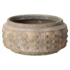 Mega Collections Vazen En Potten<Pot Jar Low Adana Dot Aged 24 cm