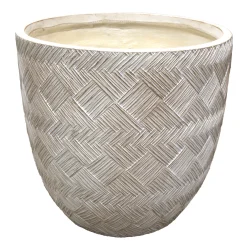 Mega Collections Tuindecoratie<Pot Jax beige 31 cm